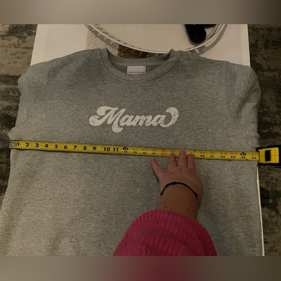 Poppy and Peonies Mama Sweatshirt - Picture 3 of 6